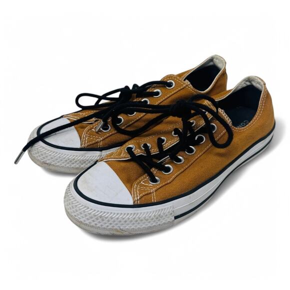 Converse Chuck Taylor All Star Low Top Sneakers Brown Canvas Men's 5/Women's 7 - Picture 1 of 12